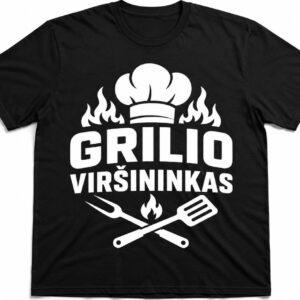 Marškinėliai „Grilio viršininkas“