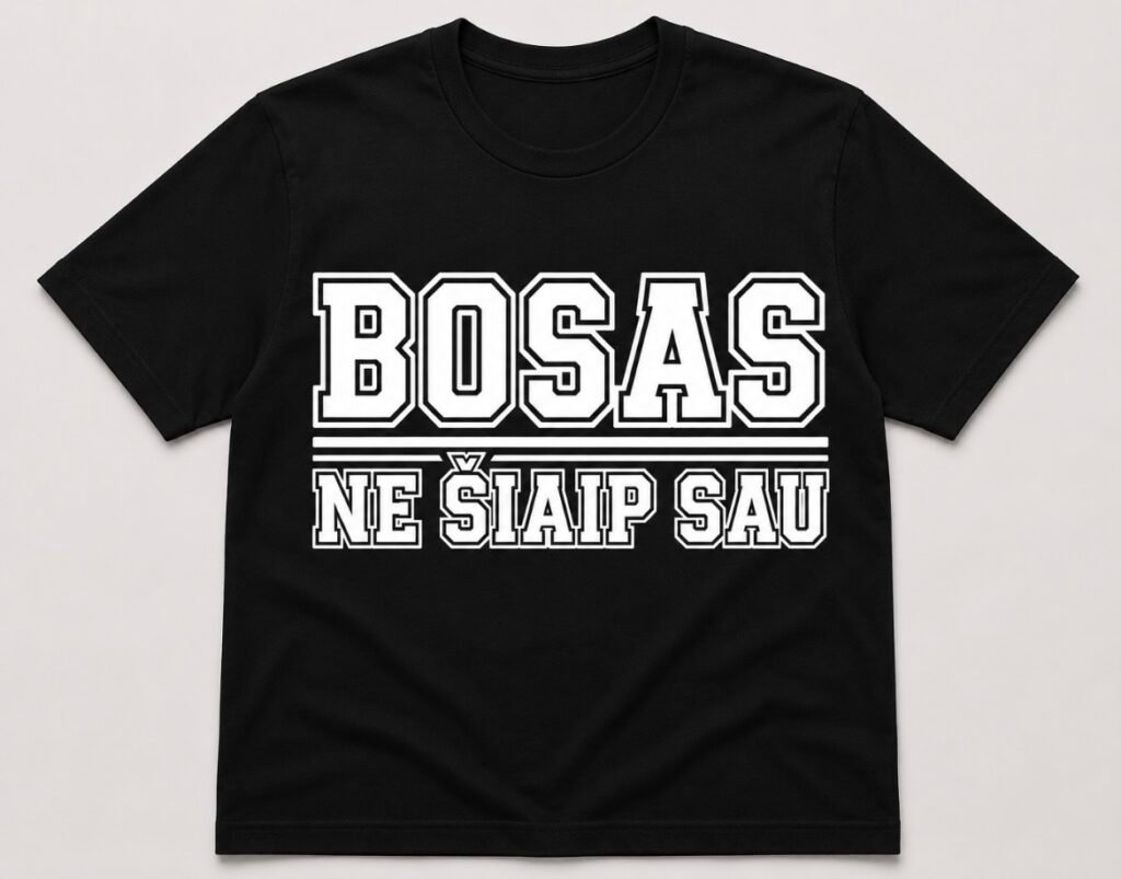 Marškinėliai „Bosė“
