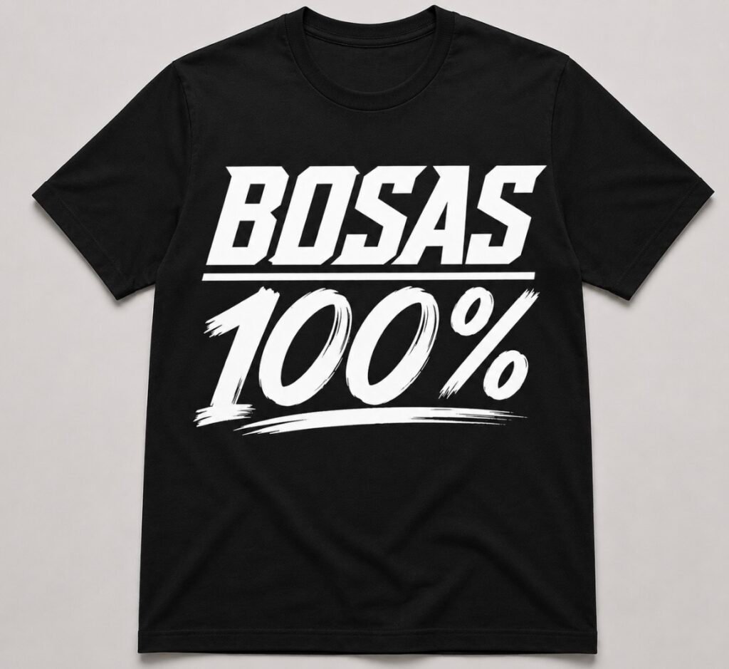 Marškinėliai „Bosas 100 %“