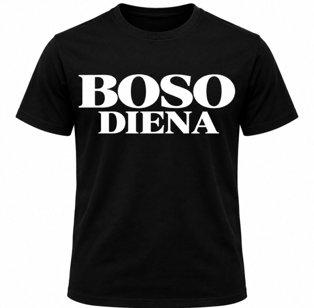 Marškinėliai „Boso diena“