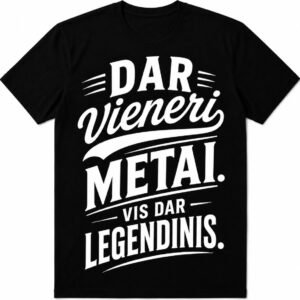 Marškinėliai „Dar vieneri metai – vis dar legendinis“