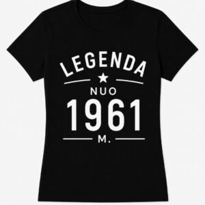 Marškinėliai „Legenda nuo 1961 m.“