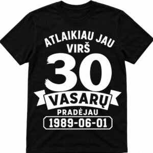 Proginiai marškinėliai gimtadieniui