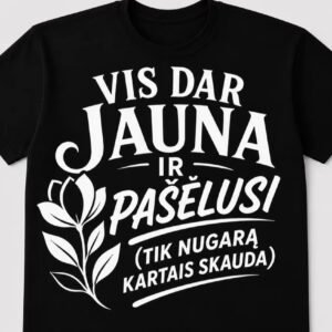 Proginiai marškinėliai – kitas dizainas