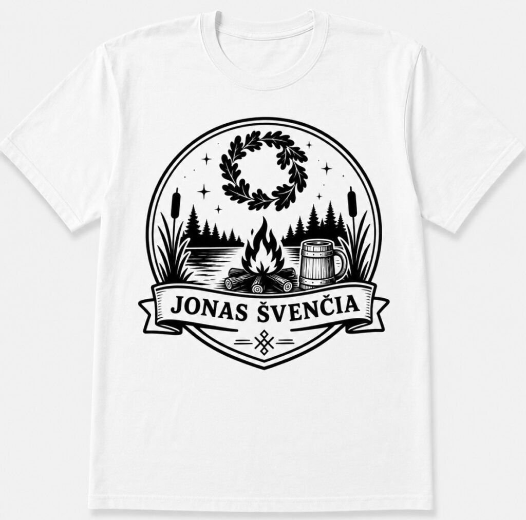 Joninių šventės marškinėliai