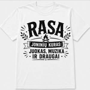 Marškinėliai „Joninių juokas, muzika ir draugai“