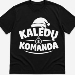 Marškinėliai „Kalėdų komanda“