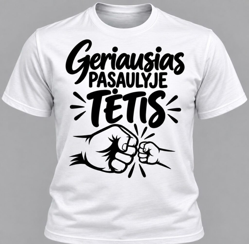 Marškinėliai „Geriausias pasaulyje“