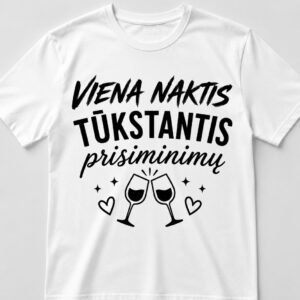 Marškinėliai mergvakariui